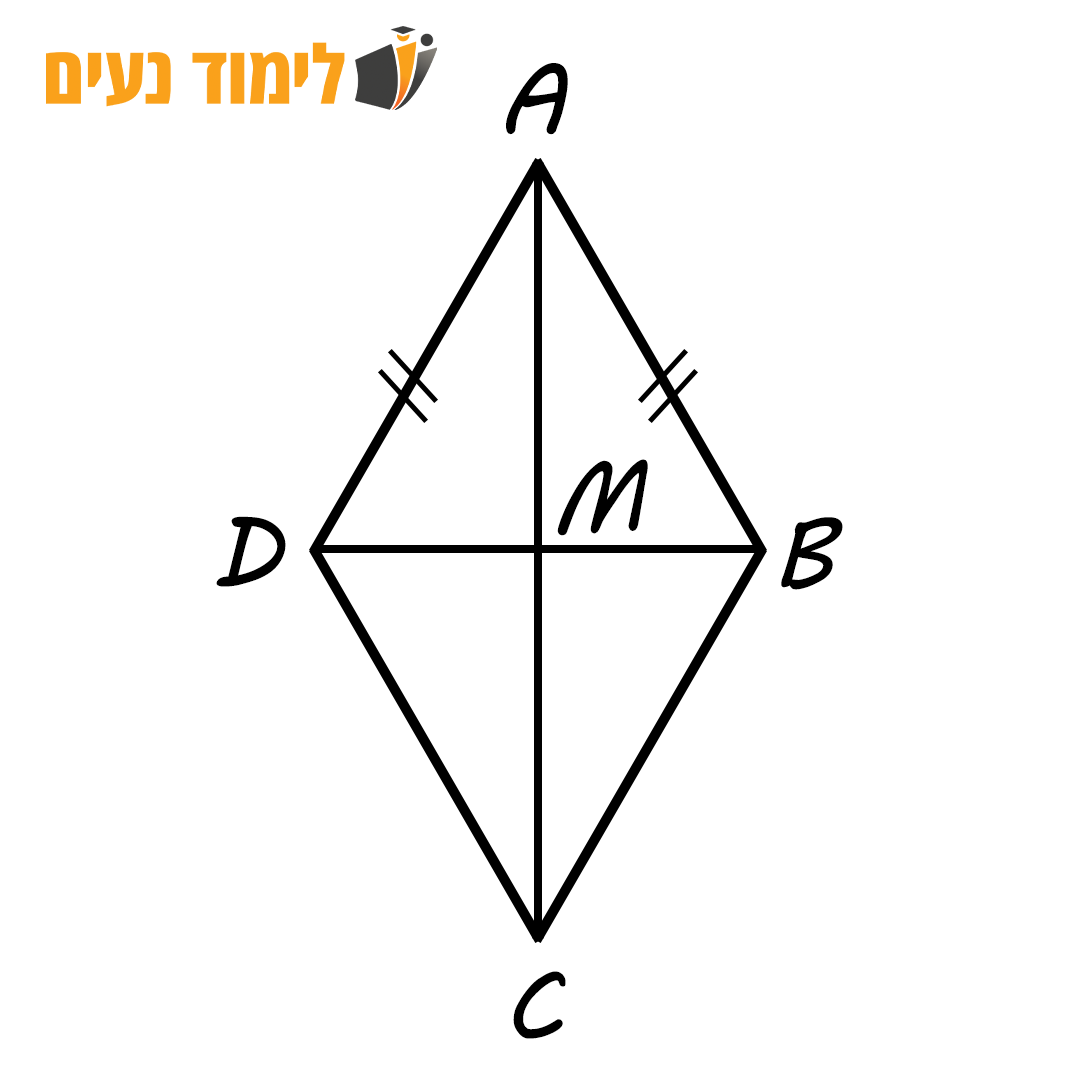 דלתון - זוויות מתאימות במשולשים חופפים שוות