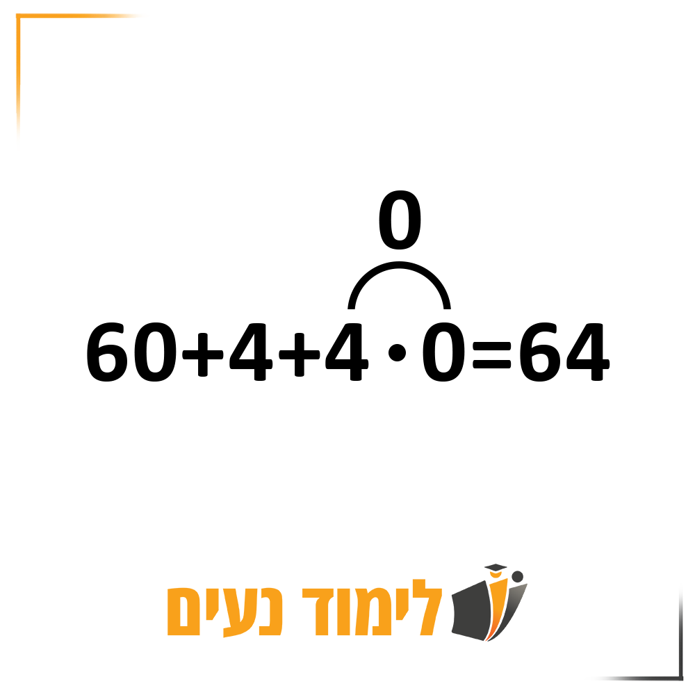 קשת מעל התרגיל