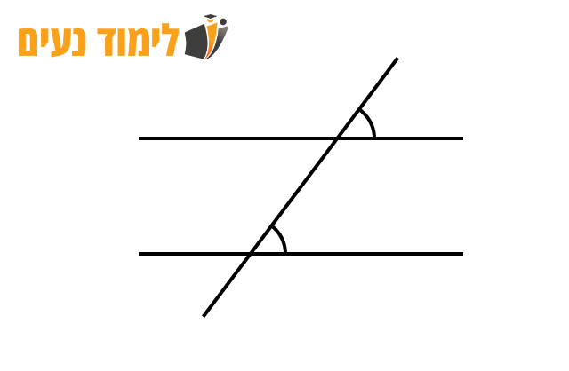 זוויות צמודות - תרגיל 01 - שרטוט 03